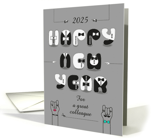 Collaborative Beginnings: Retro New Year Wishes for a... (1504744)