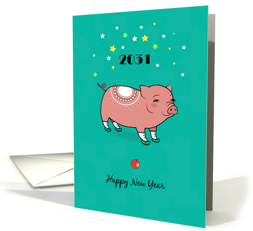 Joyful Year of the Pig: Celebrating 2031 with Playful... (1543808)