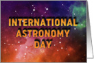 Constellation International Astronomy Day card