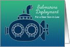 Custom Submarine Deployment for Son in Law card