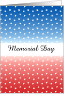 Custom Memorial Day card