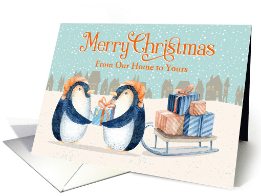 Custom From Our Home to Yours Merry Christmas Two... (1460128)