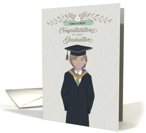 Custom Congratulations on Your Graduation Class of 2022 card (1622534)