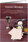 Passover Blessings Exodus 12:14 KJV Matzo Meal card