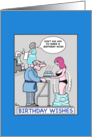 Birthday Wish Granted for Old Man as Lady’s Clothes Fall Off card