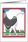 Sorry You’re Leaving - Good Luck for the Future card