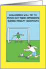 Birthday Balls Naked Goalie Humor card