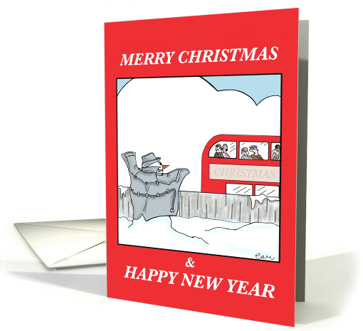 The Flashing Snowman card (1459694)