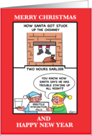 Santa Stays Up All...