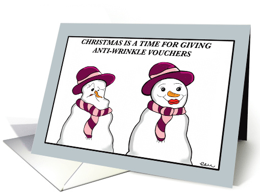 Christmas Snow Lady gets a Makeover card (1541930)