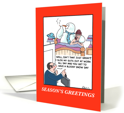A Christmas Snow Day to Remember card (1547866)