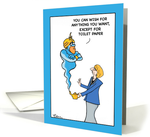 I Wish... I Could Find Some Toilet Paper Coronavirus card (1606090)