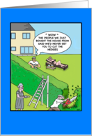Over The Hedge Birthday card