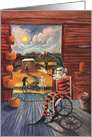 Halloween Mystery Under The Moonlight card