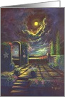 Sun, Moon and Stars, The Spirit of Inspiration, Religious card