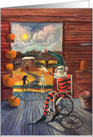 Halloween Mystery Under The Moonlight card