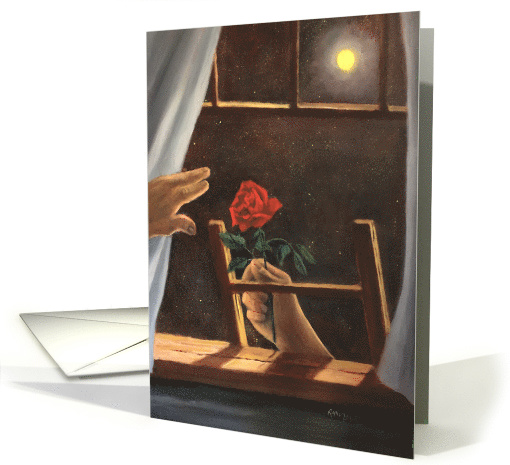 Love and Romance on Valentine's Day, Acrylic Painting,... (1510636)