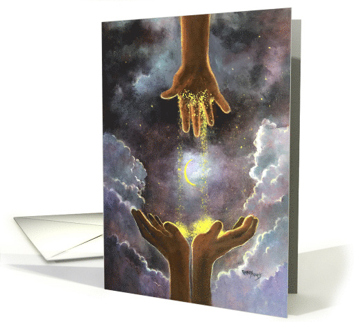 Friends Sharing Their Friendship card (1549590)