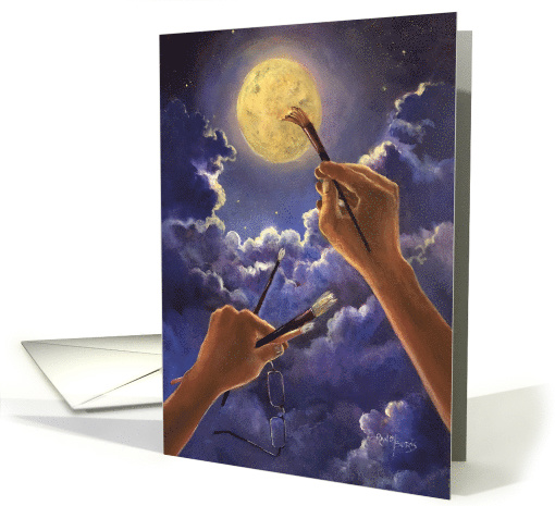 Love and Romance Shared With The Light Of The Moon card (1550502)