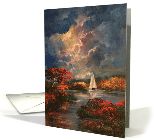 Romance And Love Sailing The Autumn Light card (1657998)