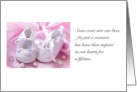 Pregnancy and Infant Loss Remembrance Day- October 15 card