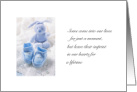 Pregnancy and Infant Loss Remembrance Day for Baby Boy- October 15 card