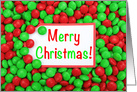 Bright Candy Merry Christmas card