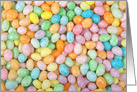 Sweet Jelly Beans Happy Easter card