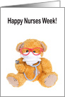 Teddy Bear Happy Nurses Week card