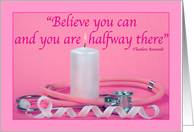 Breast Cancer Awareness and Support card