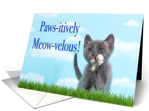 Congratulations Cat Adoption card (1438700)