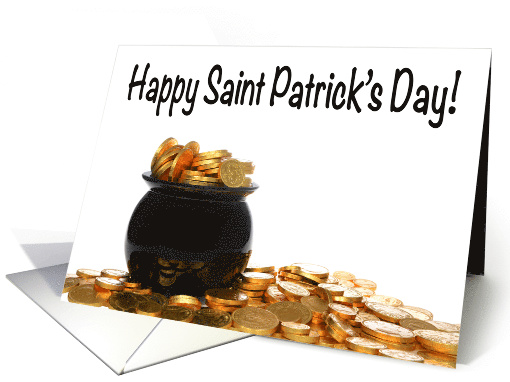 Pot of Gold Happy Saint Patrick's Day card (1518262)