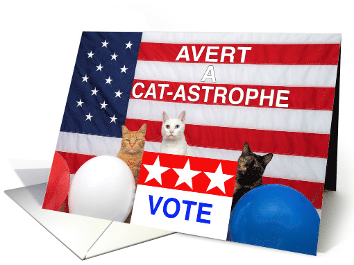 Avert a Cat-Astrophe, VOTE card (1548662)