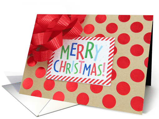 Holiday Present Merry Christmas card (1661146)