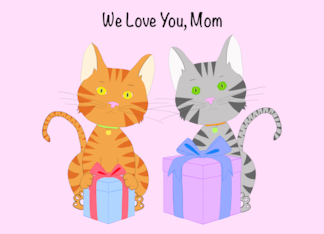 We Love Mom Happy...