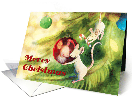Christmas Mice card (1439886)