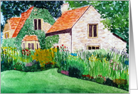 Countryside Cottage card