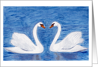Swan Lake card