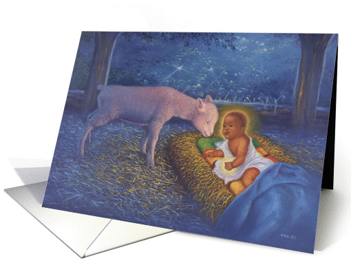 Lamb's visit card (1449578)