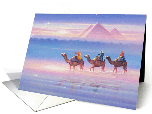 Three wise men - Guided by a star card (1450864)
