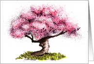 Cherry Blossom Tree Greeting card