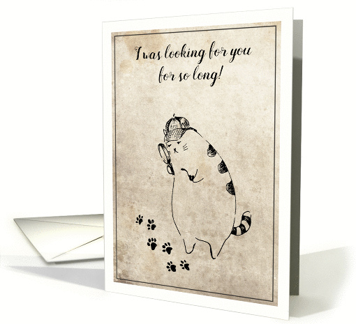 Valentine's Day For Boyfriend - I Was Looking for You card (1461184)