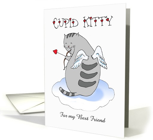 Valentine's Day - Cupid Kitty card (1461482)