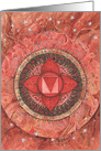 Root Chakra Mandala card