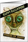 Happy Halloween, Love Bug Monster card