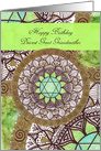 Happy Birthday, Great Grandmother, Heart Chakra, Meditation card
