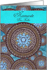 Namaste, For Father, Throat Chakra, Meditation, Chakra, Mandala card