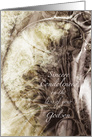 Sympathy, Godson, Dark to Light Fractal Art card