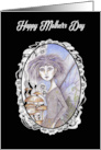 Happy Mother’s Day Gothic Punk Fairy and Mushrooms card