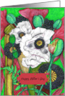 Happy Mother’s Day, Modern Botanical Poppies card